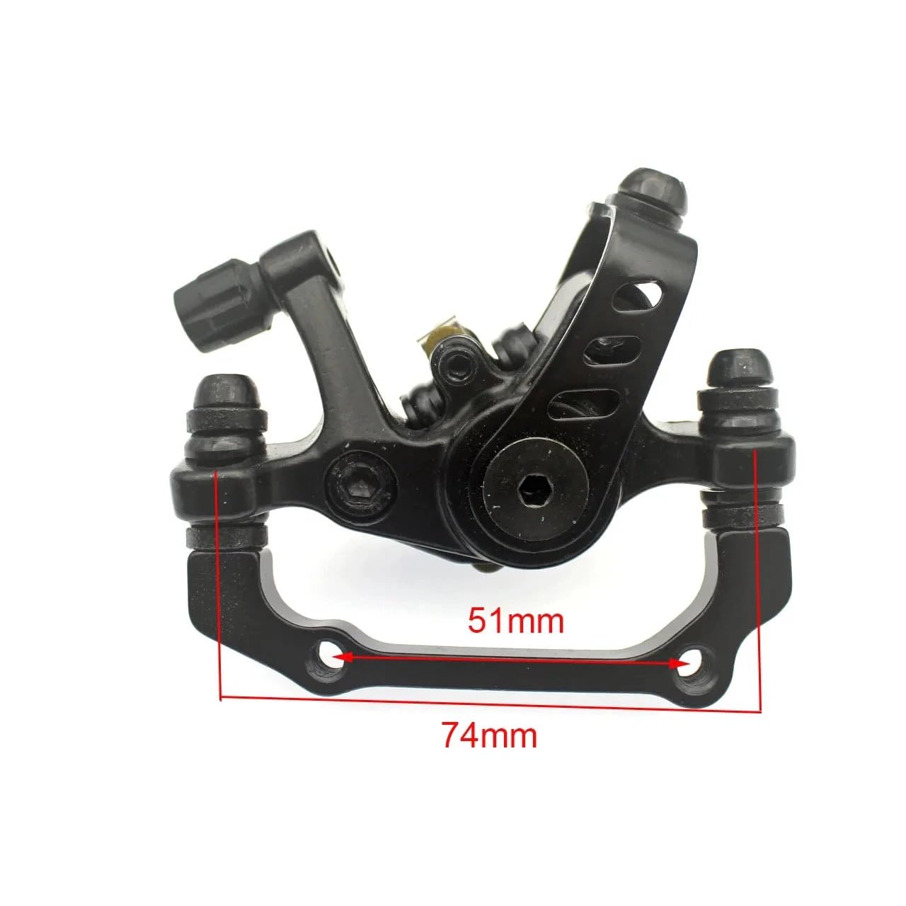Freno de Tambor para Bicicleta Freno de Disco de Bicicleta de montaña, Pinza mecánica F160 R160, Piezas de Freno Doble