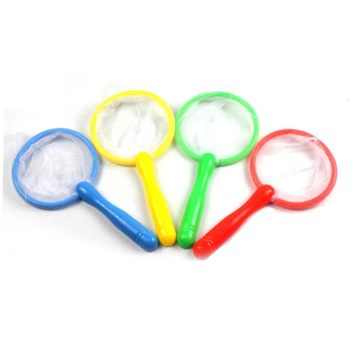 GALPADA Filets de Pêche pour Garçon et Filles 10 Pièces en Plastique Léger et Design Robuste, Jouet de Pêche pour Jeux d'eau et Exploration en Plein Air