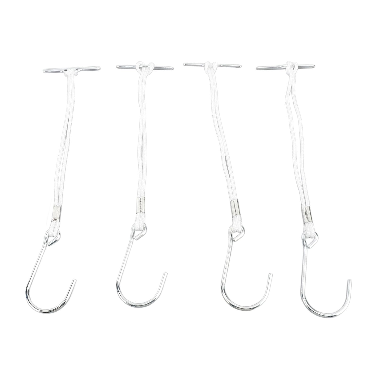 Muiltvoe 20Pcs Pattern Hooks,Hanging Sewing Making Metal Hanger with Rope,Sewing Pattern Making Paper Storage Hanging Hook,Ergonomic Handle 260mm