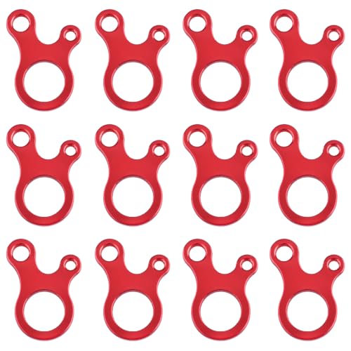 Tendeur corde TRIWONDER paracorde 12, rouge
