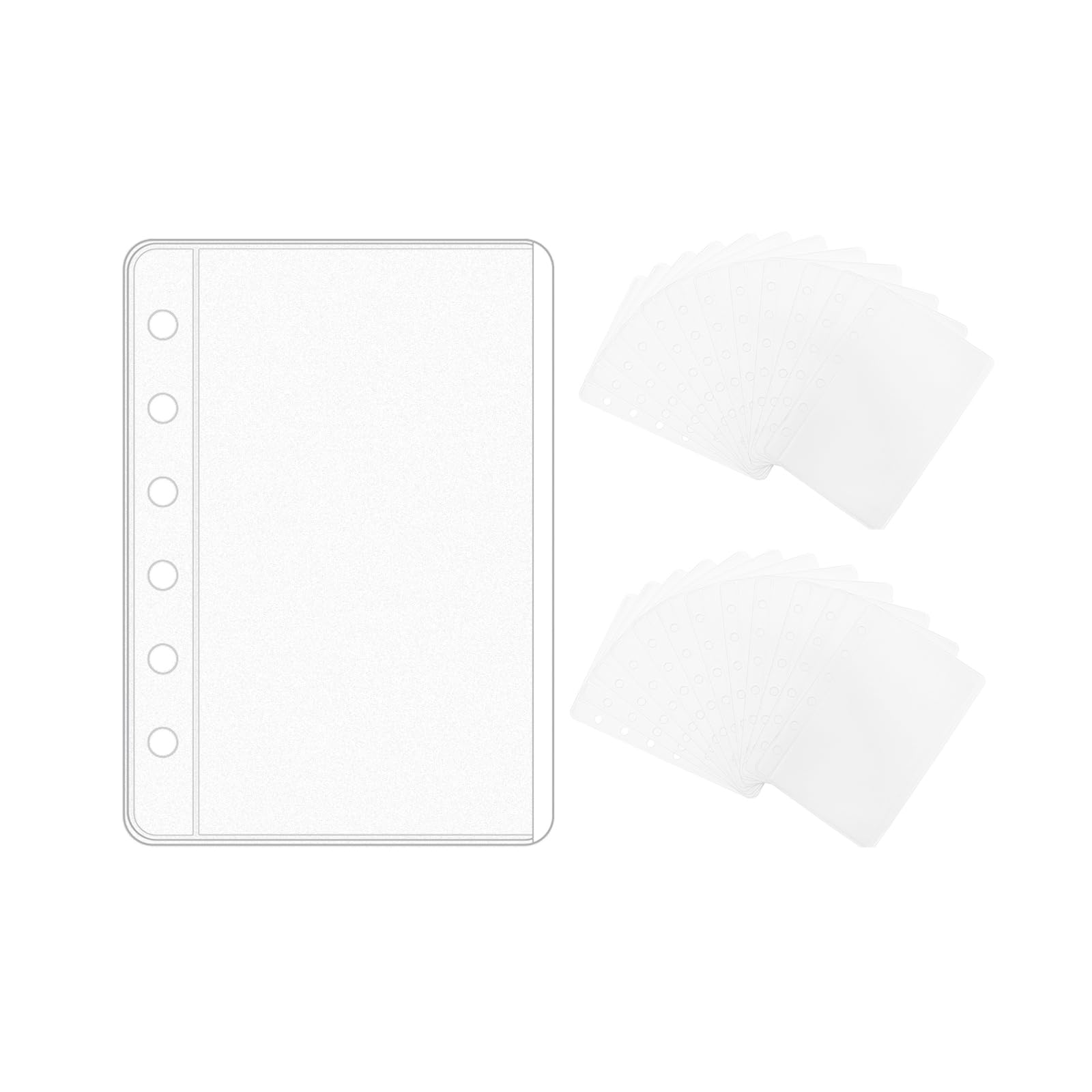 専用ページLサイズ Amazon | NatSumeBasics (ナツメベーシック) 24枚 A7 バインダー