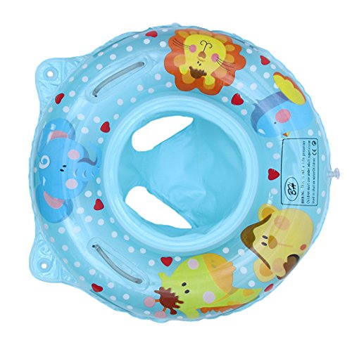 Cloudkids Bouée Gonflable Bébé Siège de Piscine été Enfant Flotteur Anneau de Natation Bébé 6 à 36 Mois (Bleu)