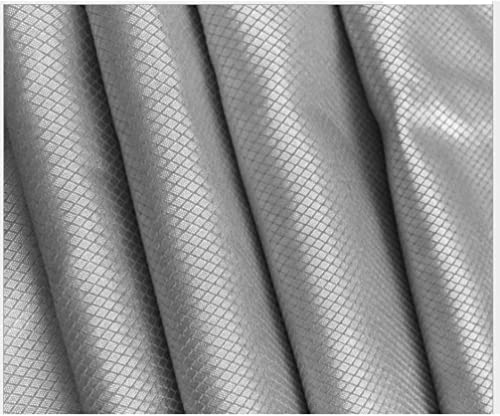 ATAAY Tissu Faraday 100% Fibre d'argent matériau conducteur Anti-rayonnement pour Meubles, Textiles de Maison, vêtements de Femme Enceinte