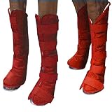 Intrepid International Shipping Boots, Red
