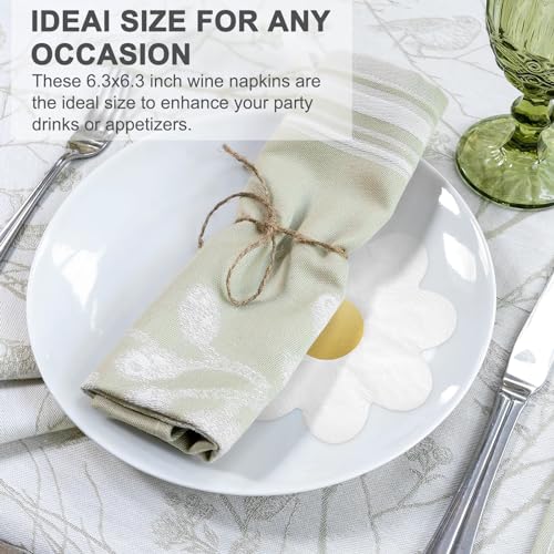 Servilletas de papel desechables y absorbentes para bodas y fiestas 3