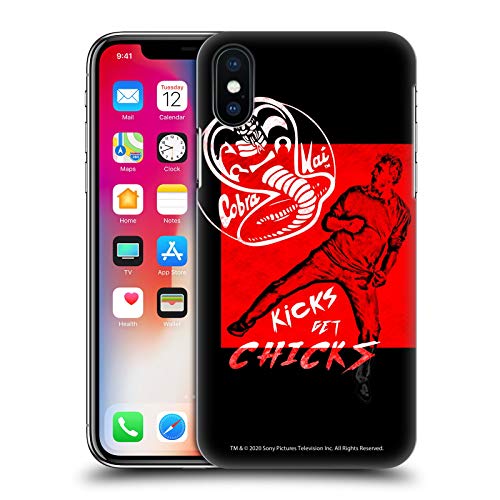 Coque iPhone XS Cobra Kai finie la peur des rayures arrière