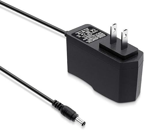 Fuente de alimentación de CC de 6 V, 1 A, repuesto de cable de alimentación de 6 voltios, 1 amperio, 0.8 A, 0.5 A, 450 mA, cargador con punta de
