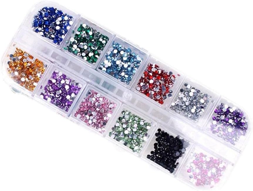 6Pcs Tips Rhinestones Charms Glitters Beads Dotting Tools Set