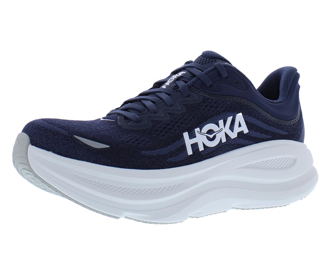 Amazon | HOKA ONE ONE(ホカ オネオネ) BONDI 9 VARSITY NAVY / WHITE