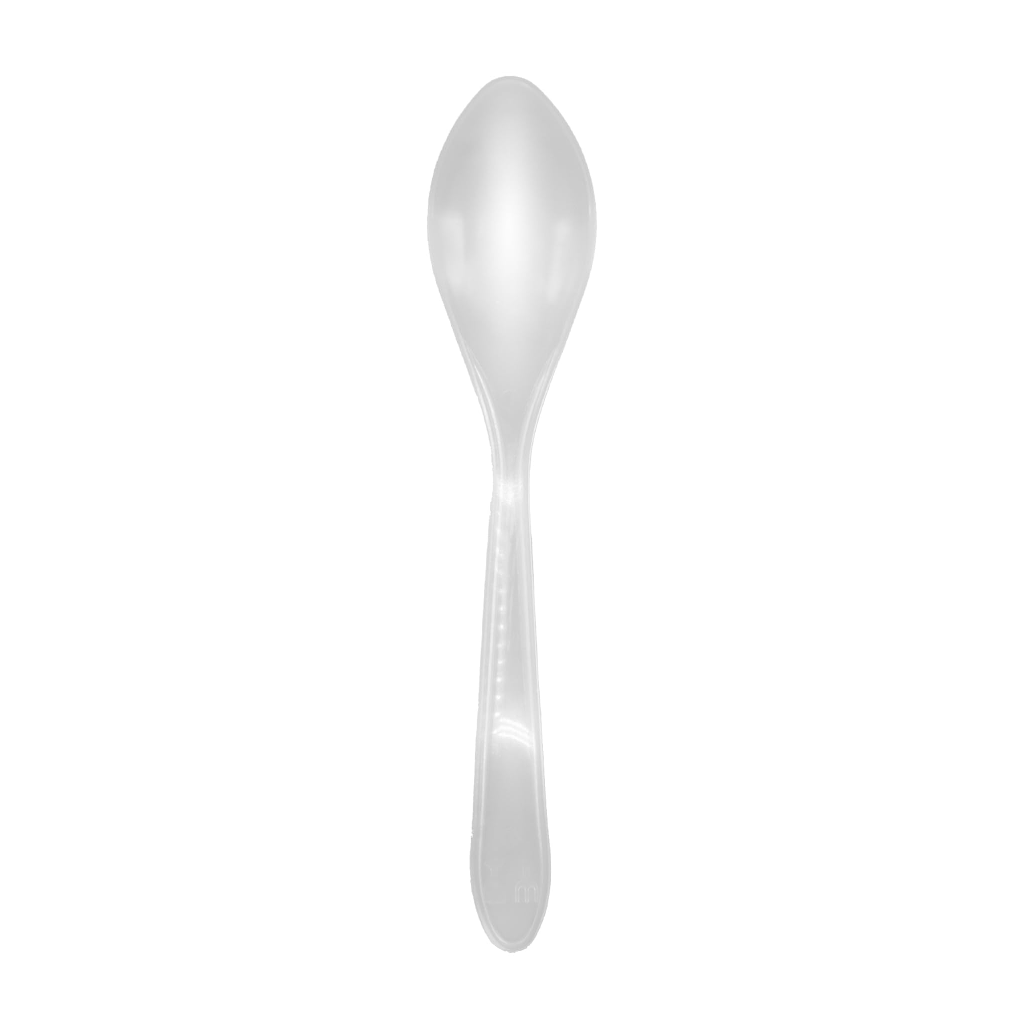 Cucchiaini Plastica Riutilizzabili 14 cm – PS Trasparente – Confezione da 1 kg – Fucsia, Celeste, Trasparente – Per Dessert, Gelato, Yogurt, Dolci
