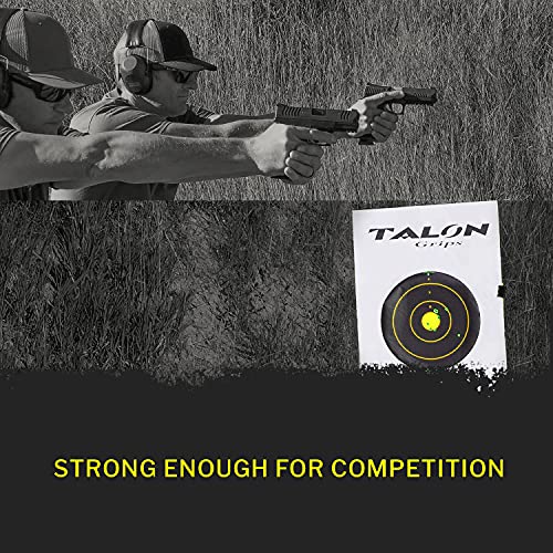 Talon Grips Adhesive Pistol Grip - Compatible With Sig Sauer P320 X-Five Full Size 9Mm - Made In The Usa - Rubber, Black #TOP6