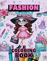 Fashion coloring book ages from 4-8 up to 8-12 | Family activities with kids B0CQLZNJXM Book Cover