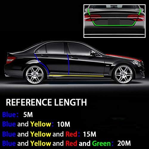 ETOPARS Car Door Edge Protector Black 16ft 5M U Shape Car Door Moulding Edge Trim Rubber Scratch Seal Protector Guard Strip