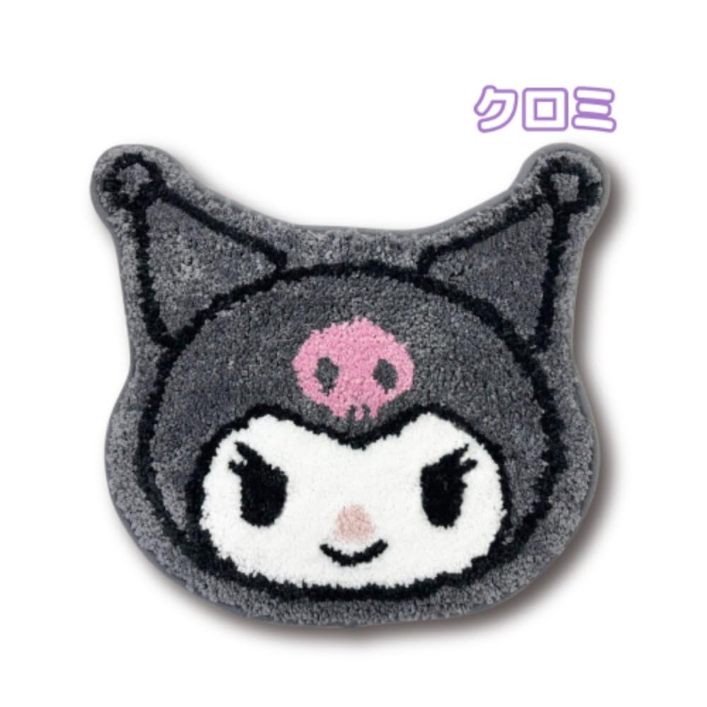 Amazon｜畑山商事 フェイスダイカットマット クロミ H34×W41cm