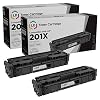 LD Products Compatible Toner Cartridge Replacement for (2-Pack, Black) HP 201X CF400X High Yield for use in Color LaserJet: M252dw, M252n, M277c6, M277n, MFP M277dw