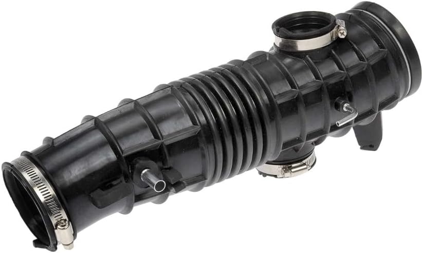 KarParts360 For Honda Pilot 2003 2004 Engine Air Intake Hose | Rubber Material | Black | One Piece Configuration | Circular End 1 Shape | Straight Shape | Replacement For 17228PGKA00