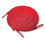 [アクティカ] スニーカーゴムひも シューレースRED 90cm