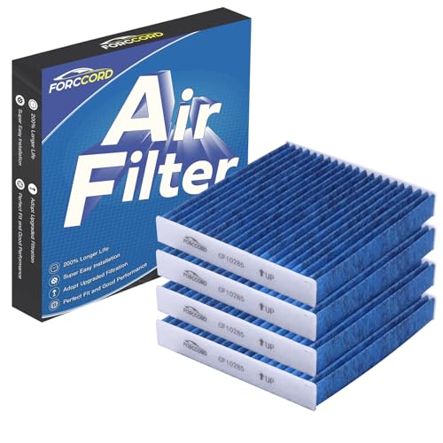Image of 4-Pack Cabin Air Filters for Toyota Camry /Corolla /RAV4 /Highlander /Sienna