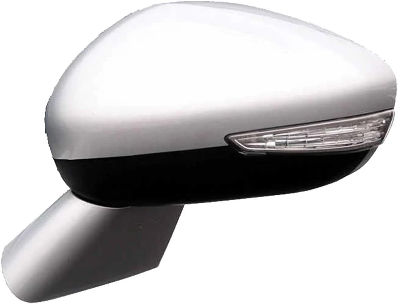 Compatible For Citroen C4 II 2010 11 12 13 2014 2015 2016 Car Outside Exterior Rearview Mirror Mirror Outer Side Mirror Assembly(Electric Right A) (Manual Left D)