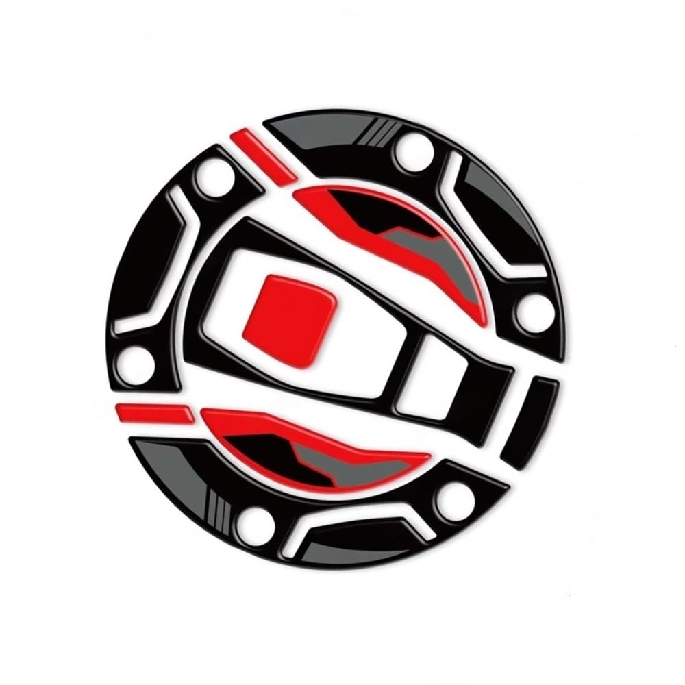 Tank Stickers Motorcycle Fuel Tank Cap Decal for R1200GS A&DVENTURE for F750GS 40 Years GS(Color1)