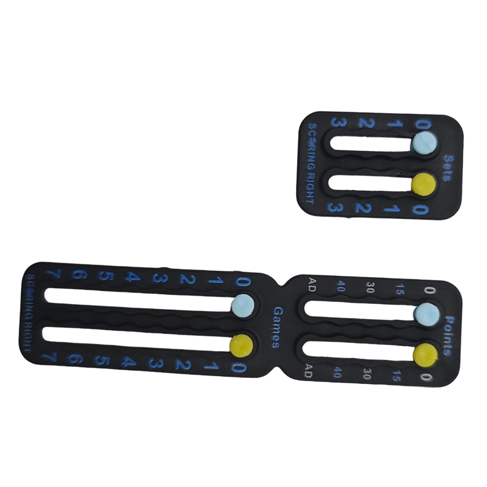 MERISHOPP Portable Tennis Racket Marker Easily Mounted Tennis Player Gift Score Keeper Black| Sports Training Aid | Athletic Training Gear-picture-18