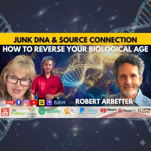 Junk DNA & Source Connection: How to Reverse Your Biological Age Podcast Por  arte de portada