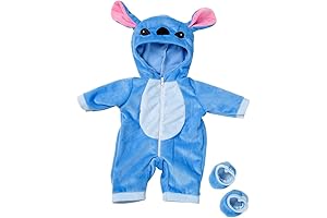 Stitch Clothes Outfit for 18 inch Dolls (Blue)