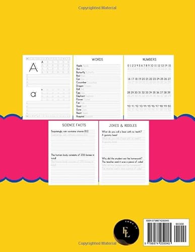 image for The Print Handwriting Workbook for Kids Ages 8-12: Improve Your Penman