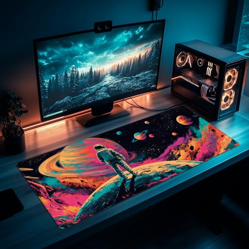 Extra Large Space Gaming Mouse Pad for Computer