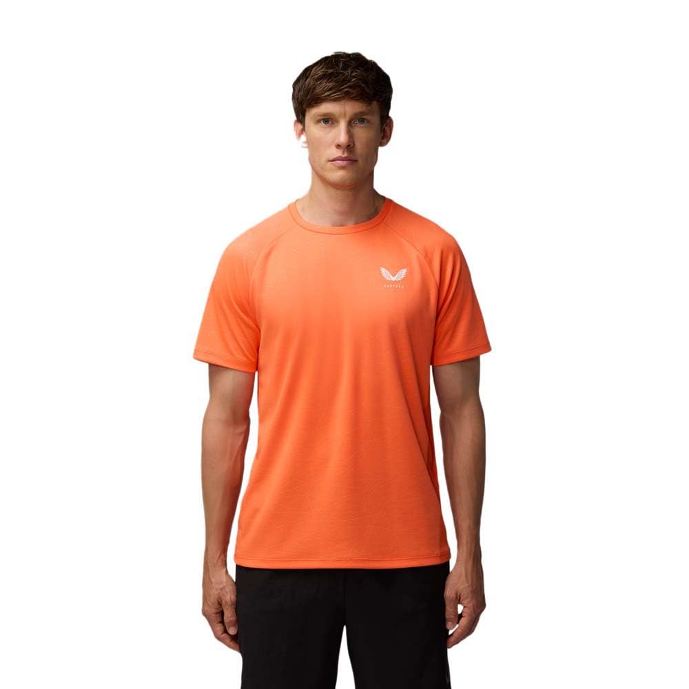 Castore Men's  Orange Adapt Training T-Shirt in Size L, BrandAlley