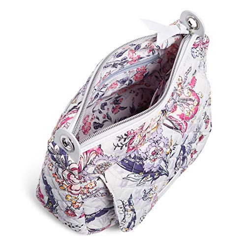 Vera Bradley Cotton Carson Mini Shoulder Bag Crossbody Purse, Hummingbird Park #TOP1