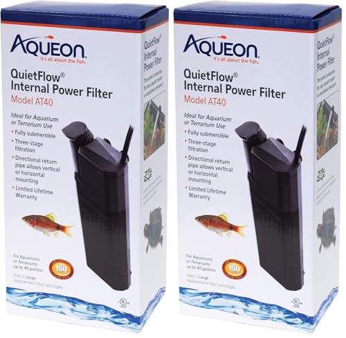 Image of Aqueon Quietflow Internal Power Filter (Pack of 2)