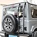 Car Rear Door Taildoor Ladder Rack Compatible for Suzuki Jimny 2019 2020 2021 2022 2023 JB74 JB64 Aluminum Tailgate Ladder Accessorie