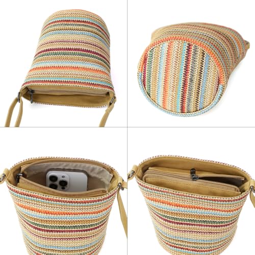 Image of Cylindrical Crossbody Bag For Women