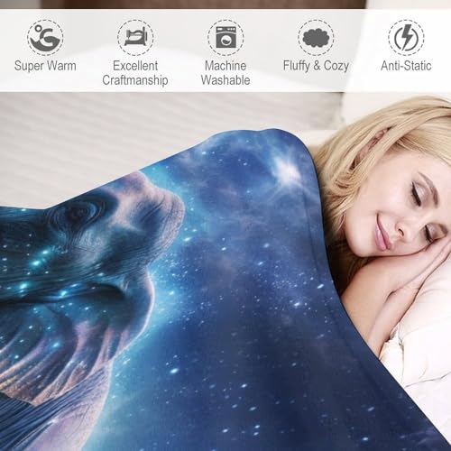 Couverture éléphant couverture polaire flannel : le cadeau idéal 150x200cm - 4