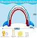 11Ft Long Inflatable Shark Sprinkler for Adults, Giant Outdoor Water Toys Blow up Shark Arch Sprinkler for Adults Fun Summer Gifts Backyard Garden Lawn Water Party Games Outside Activities