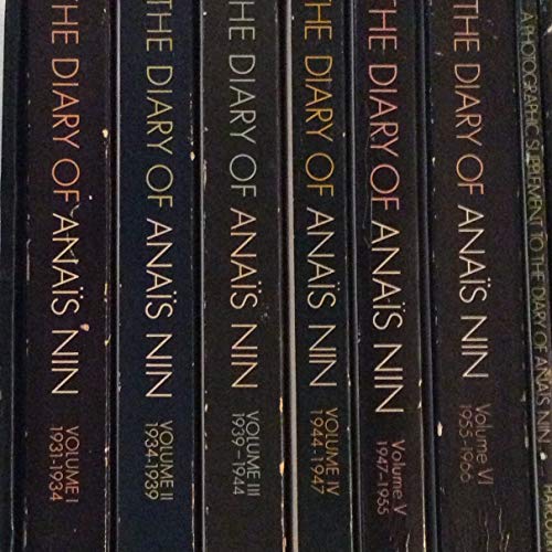7 Volume SET the Diary of Anais Nin 1943 Thru 1974 (The Diary of Anais, Volume 1, Volume 2, Volume 3, Volume 4, Volume 5, Volume 6 , Volume 7)