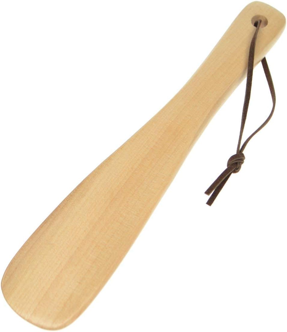 Hennesy Men's 19Cm Beech Wood Shoe Horn One Size Multicolor