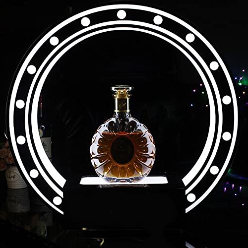 Présentoir à bouteilles LED rechargeable pour bar et KTV