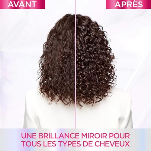 L'Oréal Paris - Laminierungspflege 5 Minuten - Haarmaske für dunkles Haar - Mangel an Glanz - Glykolsäure - Haarpflegeprotokoll - Elseve… – Ansicht 3