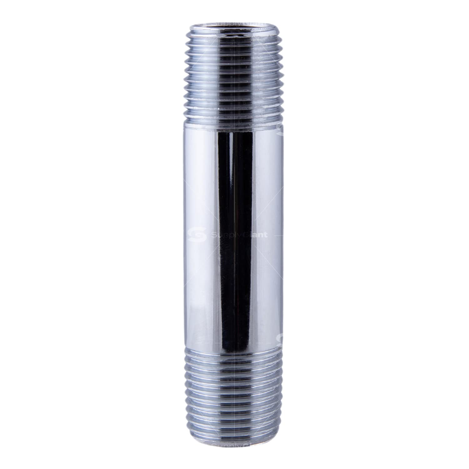 Raccord de tuyau 3/4" Supply Giant OQDI5653 mamelon laiton chromé 3-1/2"