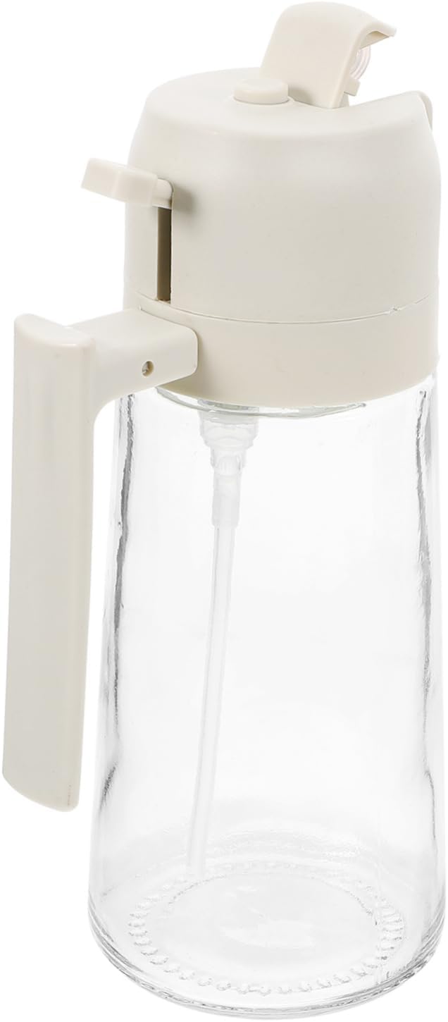 Oil Dispenser Bottle Sprayer and Pourer Versatile Kitchen Sauce Storage for Oil and Sauce Elegant Design for Home Cooking