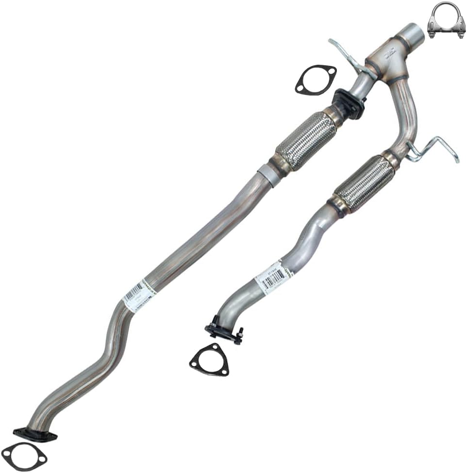 Stainless Steel Front Y Pipe Exhaust Kit for 2014-2018 Jeep Cherokee 3.2L | Northeastern Exhaust w/ Gaskets & Clamps