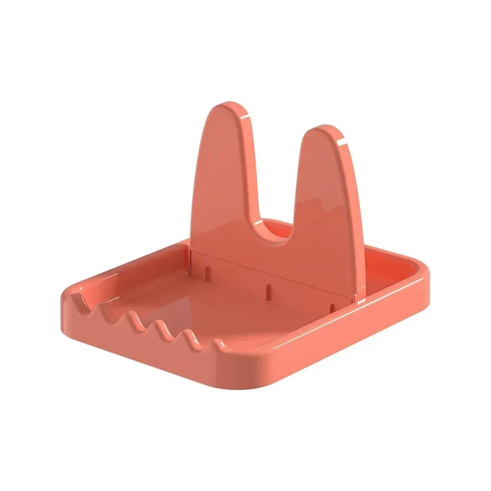 Support de couvercle de pot pliable avec porte-cuillère multifonction antidérapant