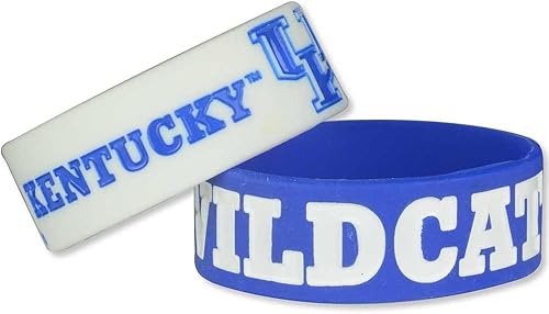 Vista 8 de aminco NCAA - Juego de pulseras de goma de silicona unisex para adultos, paquete de 2 Team