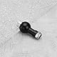 EMSea 2 Stücke 17mm Aluminium Ball Mount M6 Schraube Adapter Expansion Halterung für Kamera Stativ Selfie Griff Grip Stand Konverter