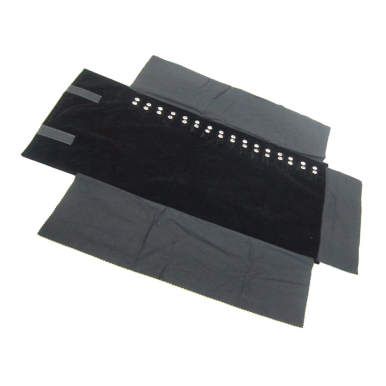 NOLITOY Multifunctional Jewelry Roll Organizer Premium Storage Bag for Necklaces Earrings Rings Travel Friendly Design Elegant Black Secure and for Jewelry