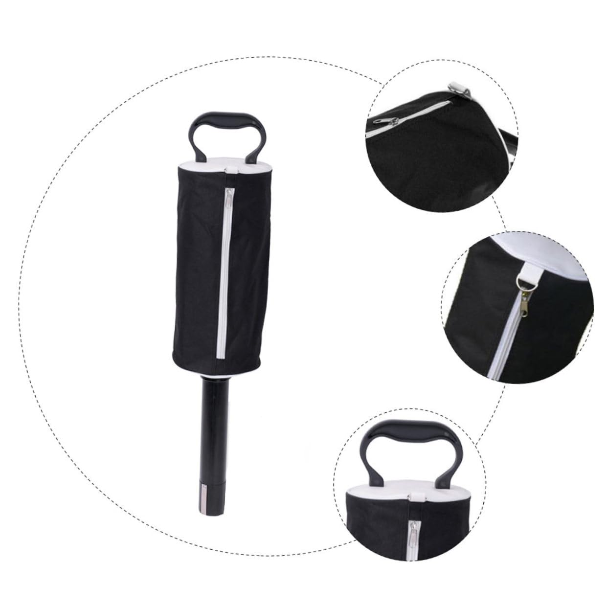 Recogedor de Balones de Golf Desmontable, Bolsa Portátil de Almacenamiento, Capacidad para 70 Bolas, Diseño Ligero y Duradero, Accesorio Práctico para Campo de Golf