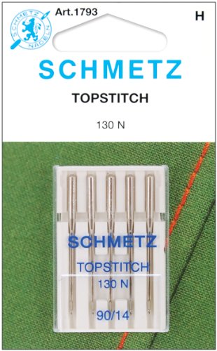 SCHMETZ Topstitch Sewing Machine Needles - Quilting &...