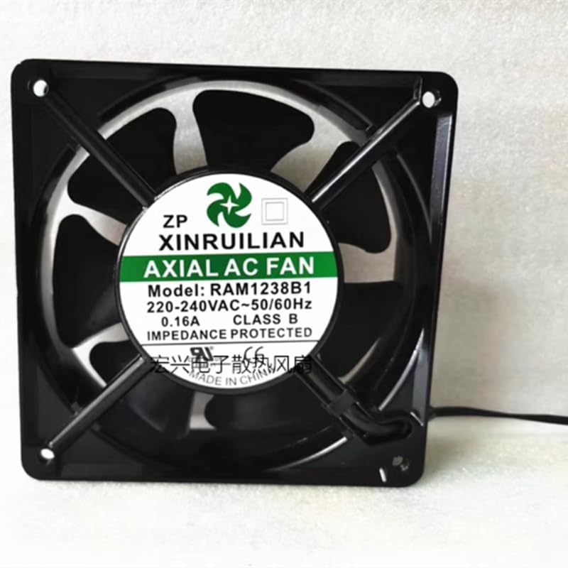 120x120xx38mm RAM1238B1 220-240v Axial AC Fan